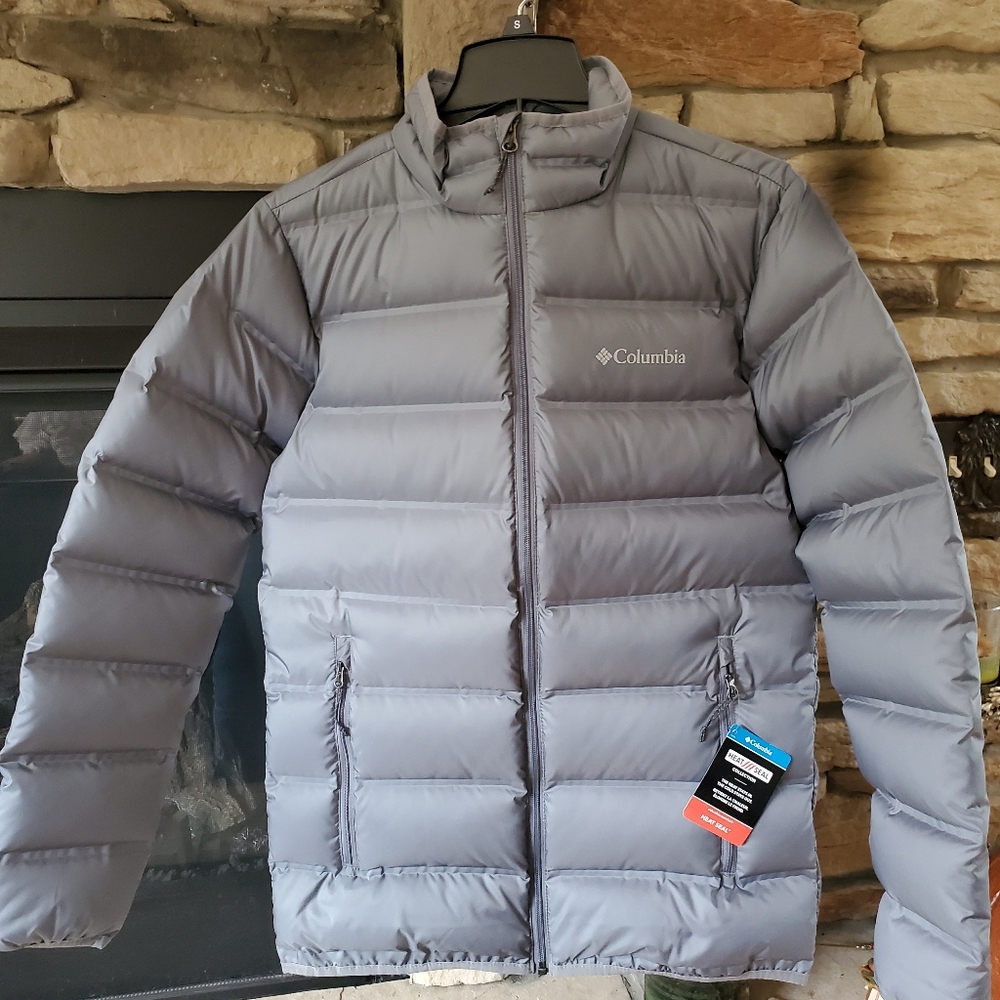 COLUMBIA MEN'S MCKAY LAKE 2.0 DOWN JACKET SZ SMALL